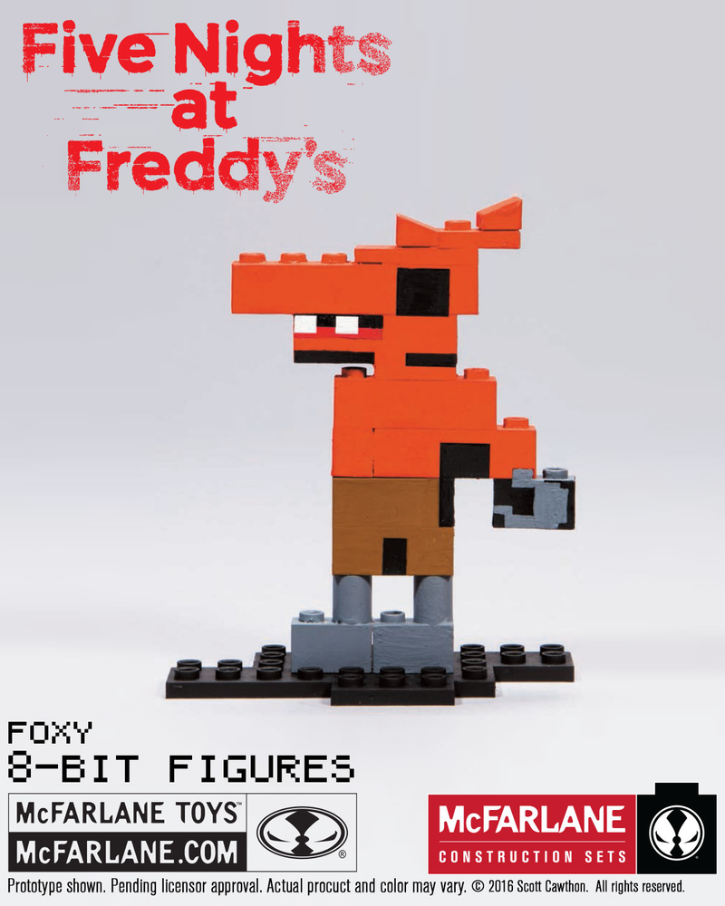 Illustration for article titled Five Nights At Freddy's Build-A-Horrible-Animatronic-Bear Sets Even Creepier In Person
